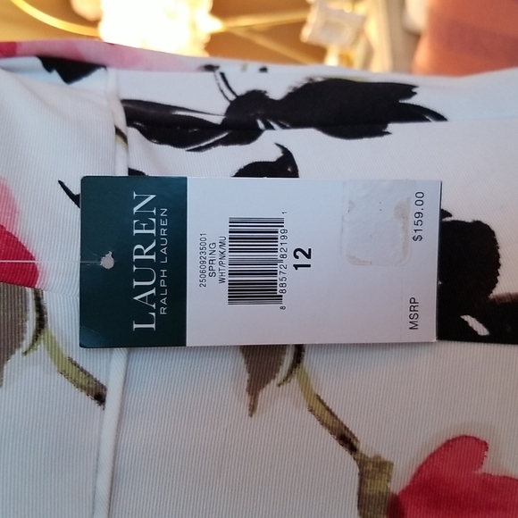 Lauren Ralph Lauren Dress Size 12 NWT - Picture 2 of 7